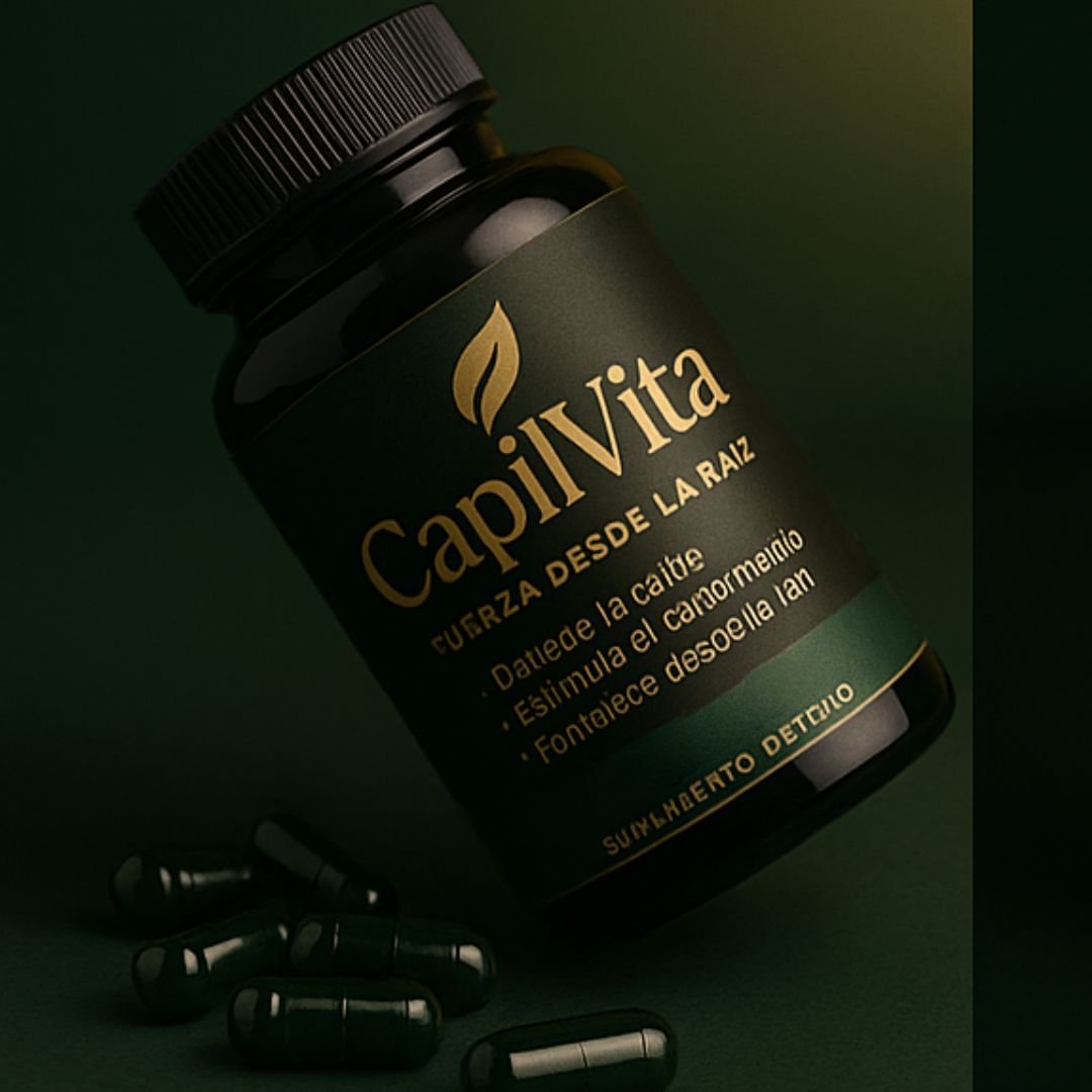 CapilVita – Suplemento Anticaída Capilar Natural (30 cápsulas) - El Bazar Digital