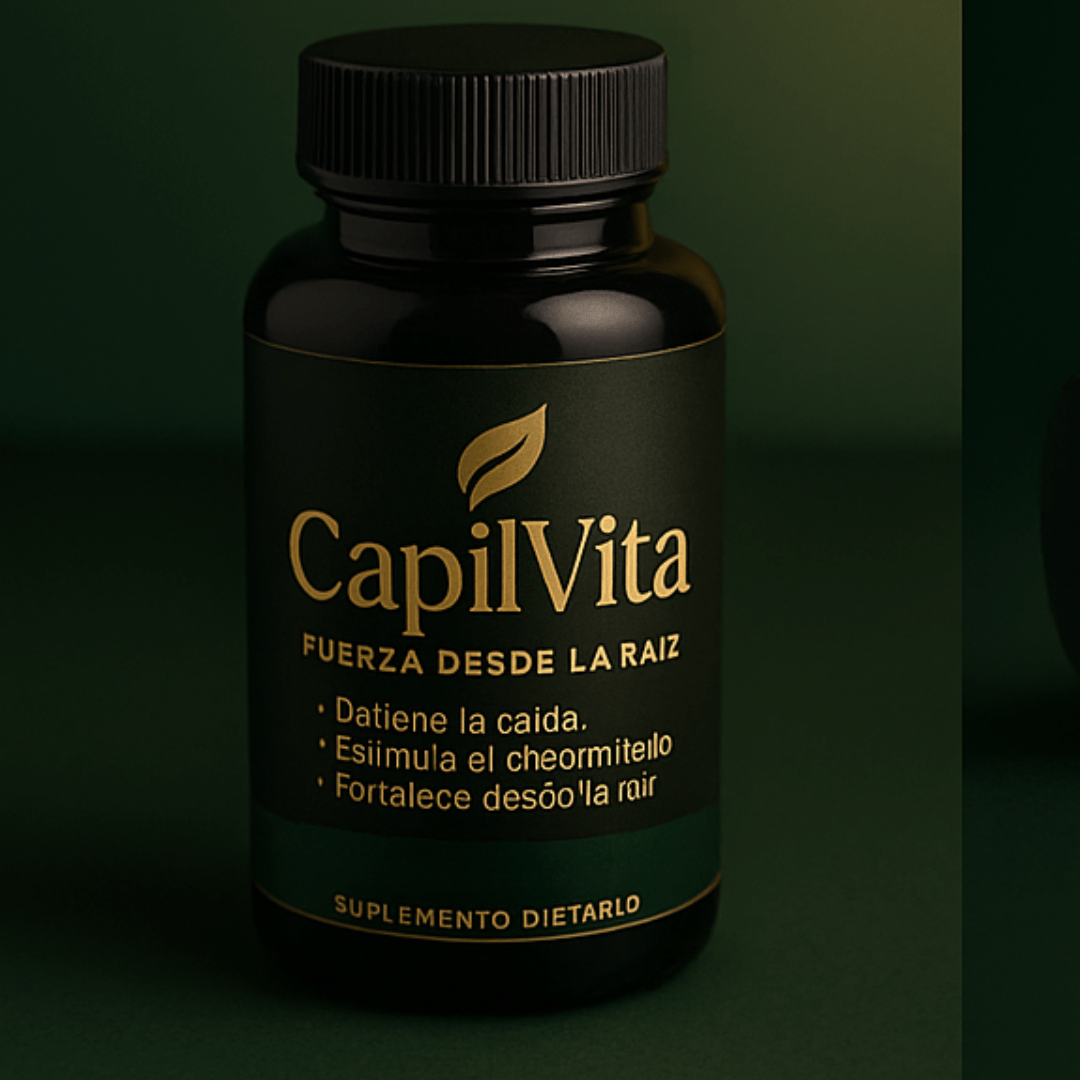 CapilVita – Suplemento Anticaída Capilar Natural (30 cápsulas) - El Bazar Digital
