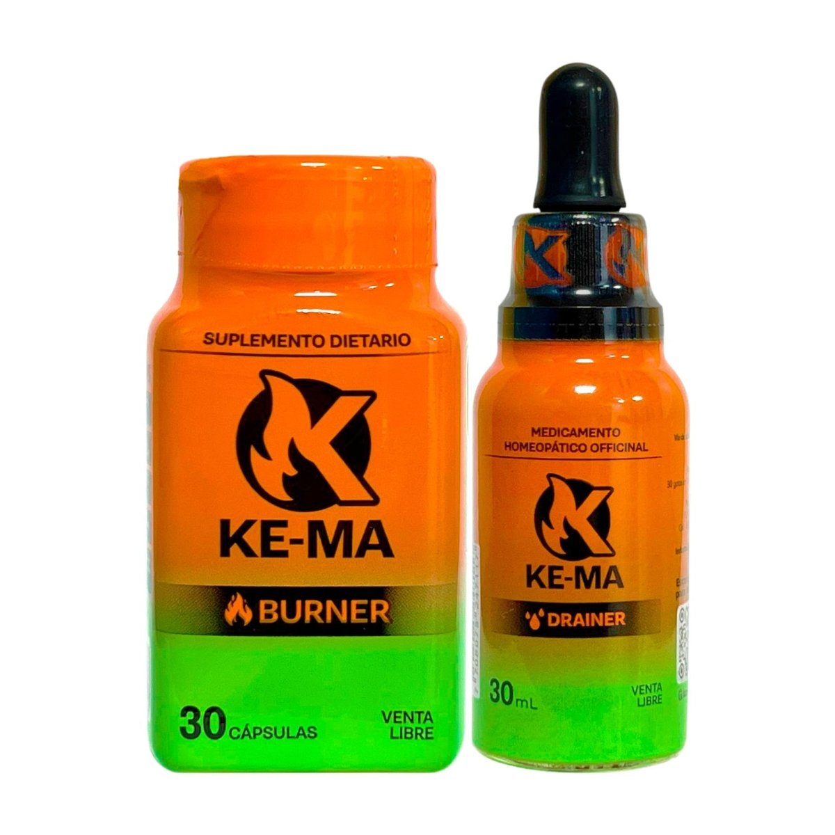 🔥 KE‑MA 🔥 QUEMADOR + DRENADOR NATURAL 💧💊 - El Bazar Digital