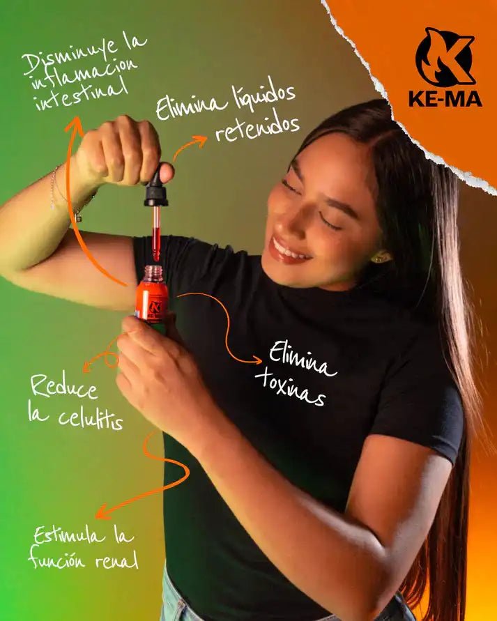 🔥 KE‑MA 🔥 QUEMADOR + DRENADOR NATURAL 💧💊 - El Bazar Digital