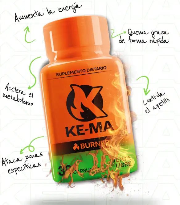 🔥 KE‑MA 🔥 QUEMADOR + DRENADOR NATURAL 💧💊 - El Bazar Digital