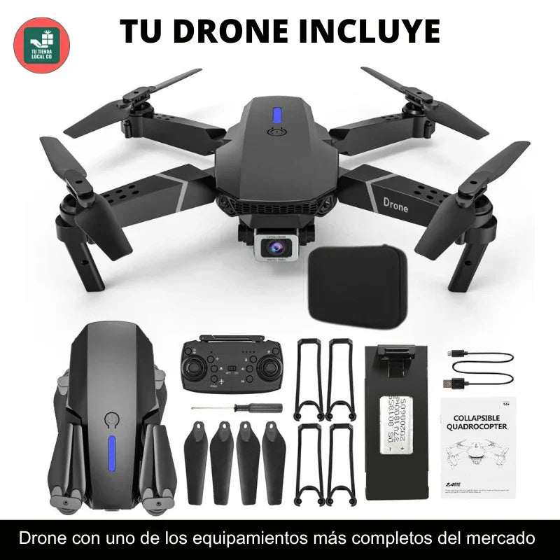NUEVO DRONE W8 PRO MAX 2025 CON INTELIGENCIA ARTIFICIAL - El Bazar Digital