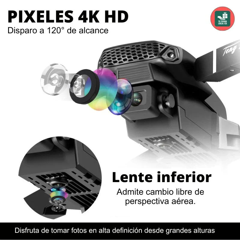 NUEVO DRONE W8 PRO MAX 2025 CON INTELIGENCIA ARTIFICIAL - El Bazar Digital