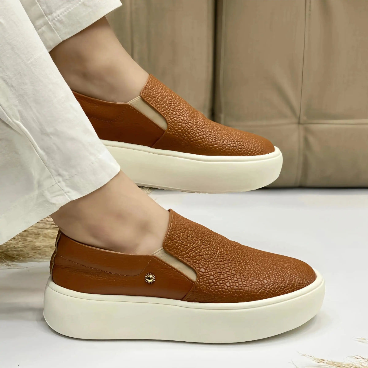 Sneakers Tokio en Cuero - El Bazar Digital