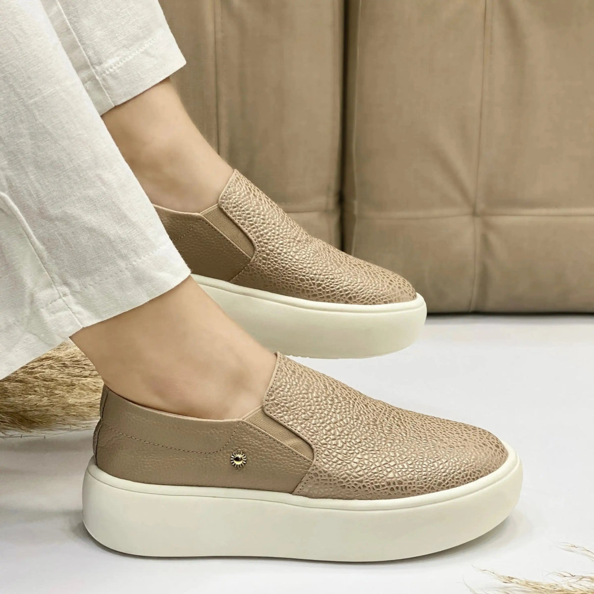 Sneakers Tokio en Cuero - El Bazar Digital