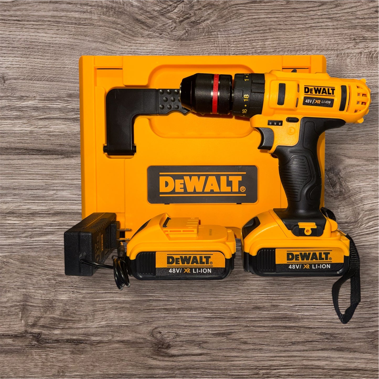 Taladro Inalámbrico 68V – Kit Completo con Accesorios