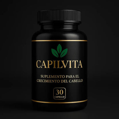 CapilVita – Suplemento Anticaída Capilar Natural (30 cápsulas) - El Bazar Digital