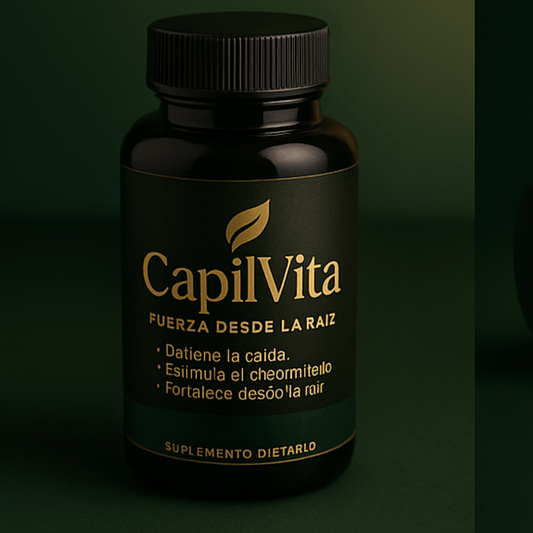 CapilVita – Suplemento Anticaída Capilar Natural (30 cápsulas) - El Bazar Digital