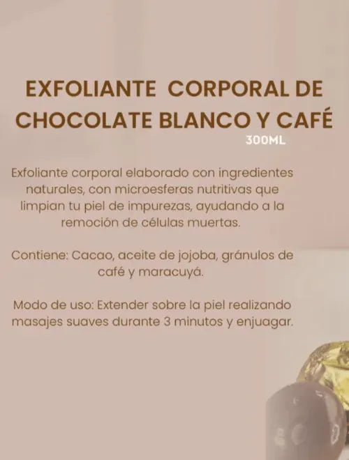 Exfoliante de Chocolate y Cafe - El Bazar Digital